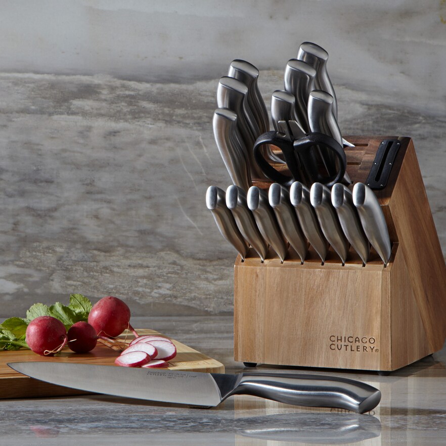 kohls knife block set