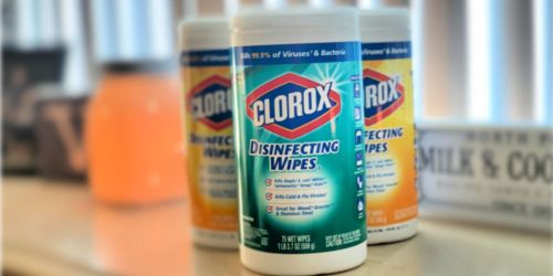 Clorox Disinfecting Wipes 225-Count Only $7 Shipped on Amazon