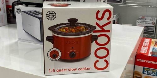 Cooks 1.5-Quart Slow Cooker Only $4.99 After JCPenney Mail-In Rebate (Regularly $22)