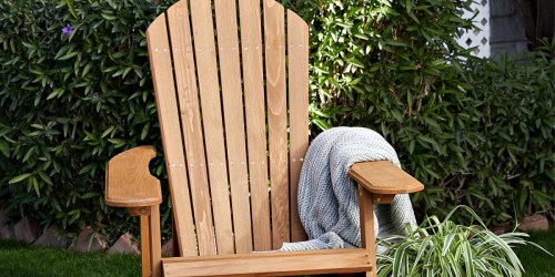 Reclining Adirondack Chair w/ Pull-Out Ottoman Only $33 Delivered at Walmart.com