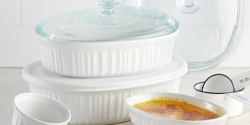 Corningware 10-Piece Bakeware Set Only $17.99 Shipped After Macy’s Mail-In Rebate (Regularly $80)