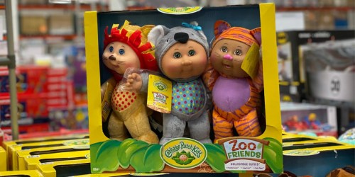 Cabbage Patch Kids Zoo Friends 3-Pack Only $13.97 Shipped on Costco.com