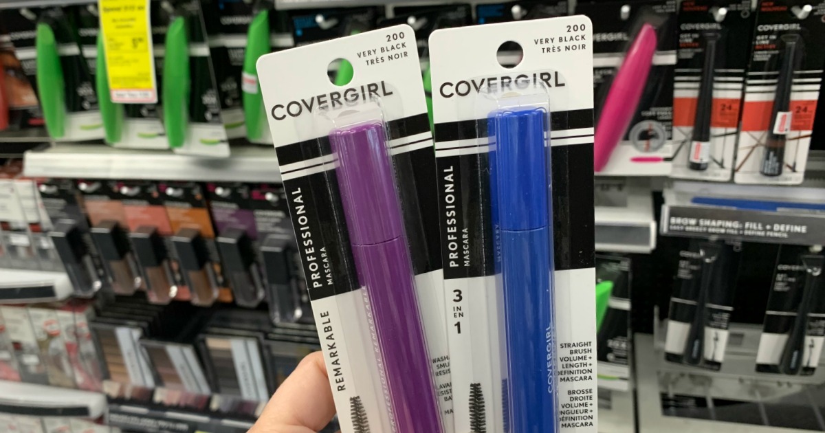 Over 15 Worth Of CoverGirl Cosmetics Just 2 28 After CVS Rewards   CoverGirl Mascara CVS 2 