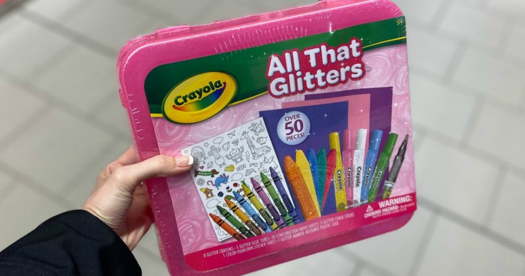 Crayola All That glitters travel art case