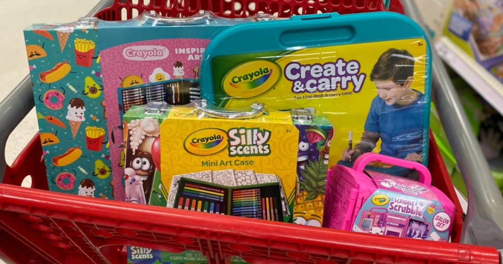 Crayola Kits in Target Cart