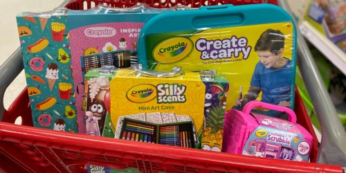 Up to 40% Off Crayola Art Kits, Scribble Scrubbies & More at Target + Free Shipping