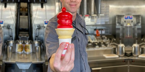 Dairy Queen’s Cherry Dipped Cone is Back in Select Locations