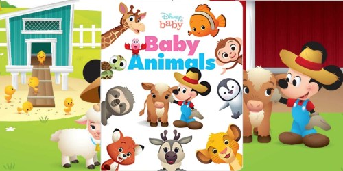 Disney Baby Animals Board Book Only $3.99 at Amazon