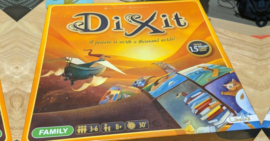 Dixit Board Game on table