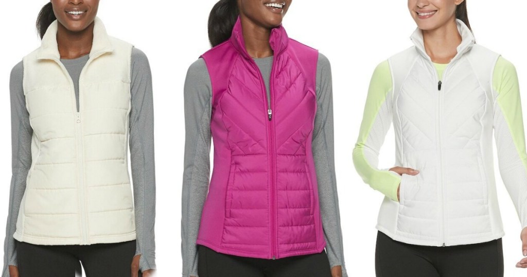 fila womens vest