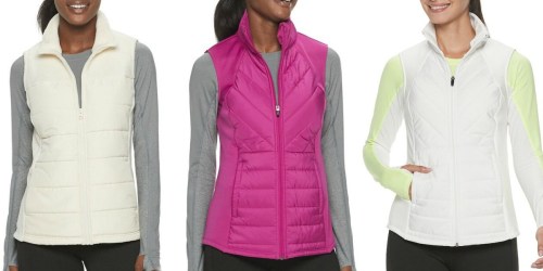 FILA SPORT Women’s Vests Only $15.99 at Kohl’s (Regularly $50)