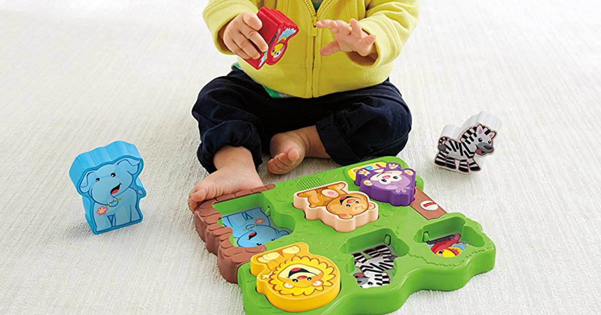 Fisher-Price Laugh & Learn Animal Puzzles Only $ (Regularly $30) |  Plays 7 Songs