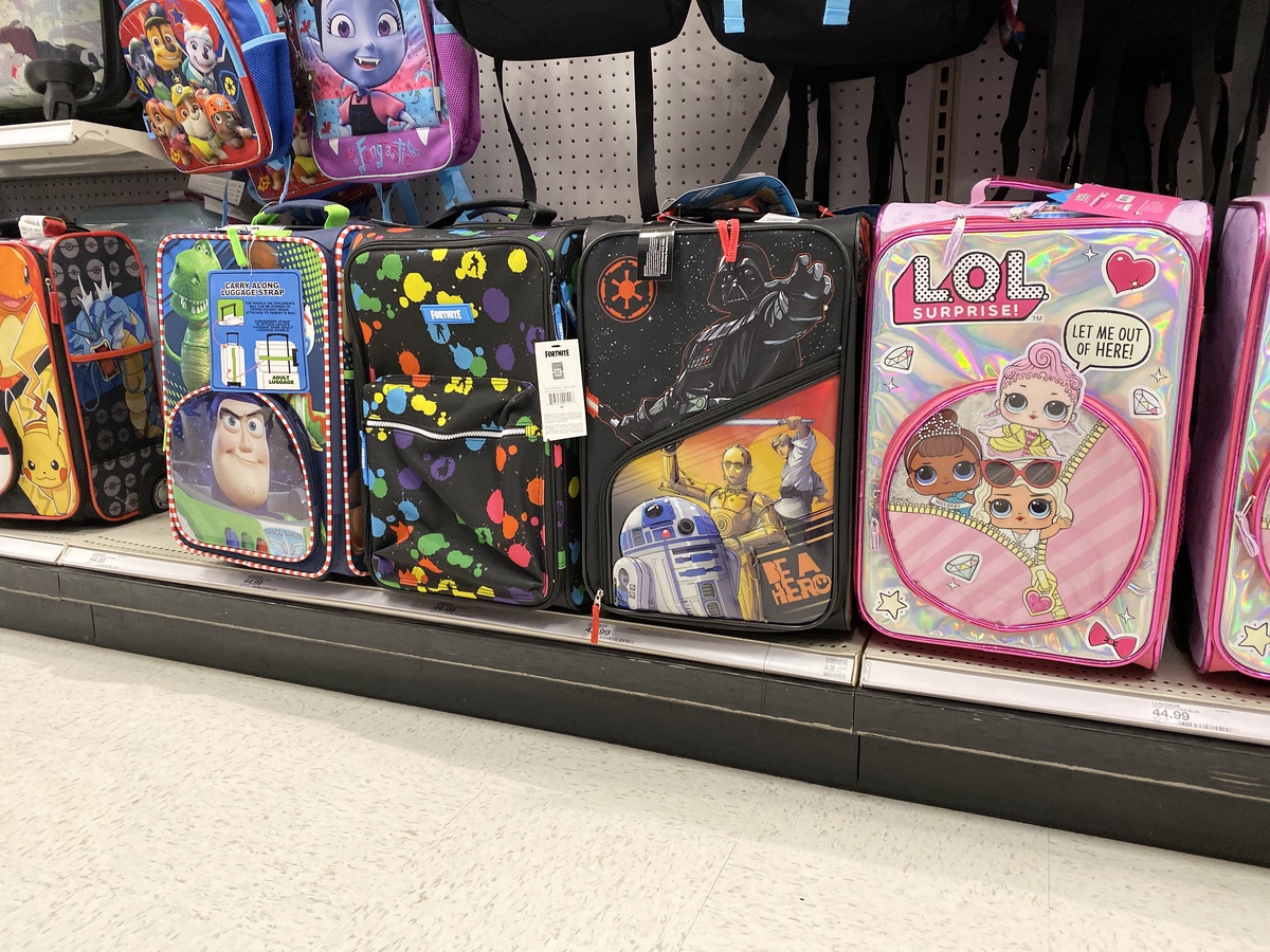 target fortnite suitcase