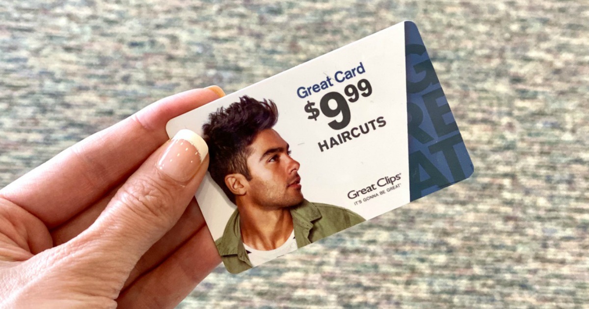 Prepaid Haircut Cards Just 9.99 at Great Clips Stocking Stuffer Idea