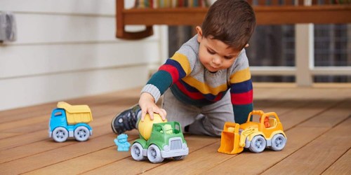 Green Toys Construction Vehicles 3-Packs Only $9.99 (Regularly $40) | Great Gift Idea