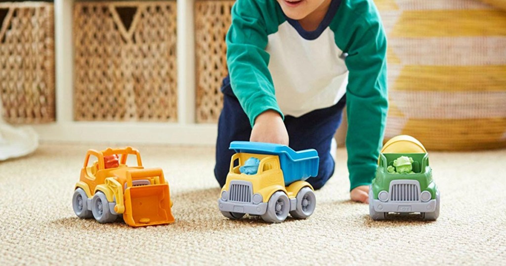 green toys construction vehicles 3-pack