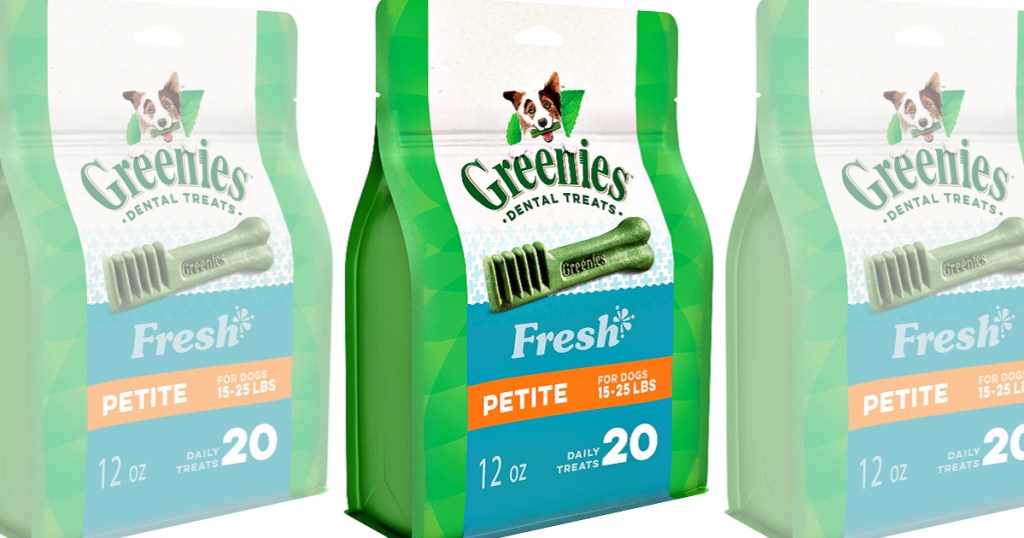 Greenies Dog Dental Chews 20-Count Pack