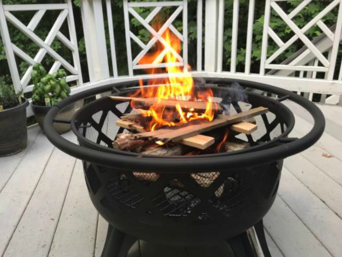 50 Off Hampton Bay Fire Pit Free Shipping At Home Depot   Hampton Bay 1 