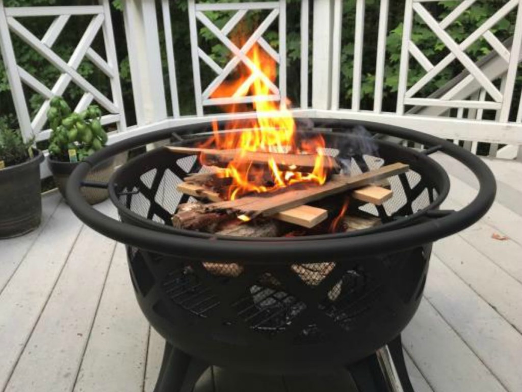50% Off Hampton Bay Fire Pit + Free Shipping at Home Depot • Hip2Save