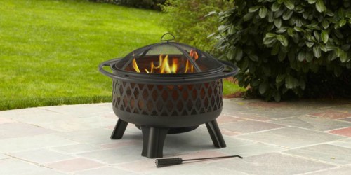 50% Off Hampton Bay Fire Pit + Free Shipping at Home Depot