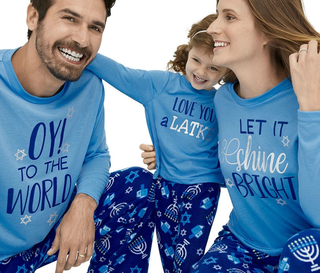 Hanukkah Family Pajamas