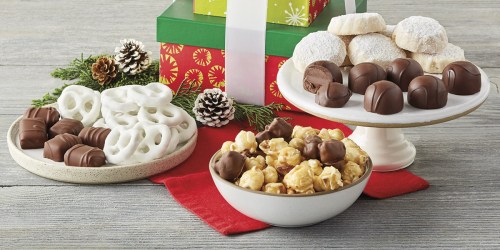 Harry & David Tower of Treats Only $19.99 Shipped | Moose Munch, Truffles & More