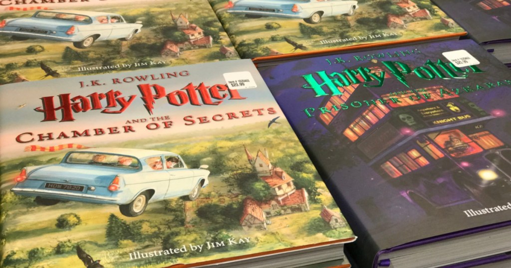 harry potter illustrated books