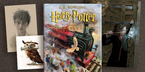 Price Drop: Harry Potter Illustrated Books from $16.34 on Amazon (Reg. $40!)
