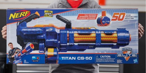 NERF Elite Titan Toy Blaster + 50 Darts Only $49.99 Shipped (Regularly $100)