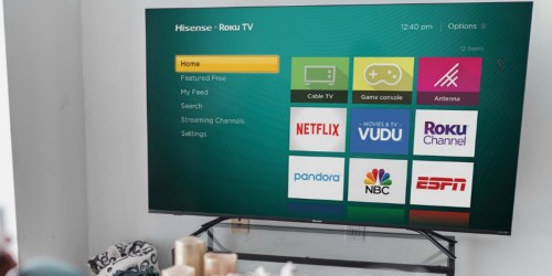 Hisense 58″ 4K LED Roku Smart TV Only $278 Shipped on Walmart.com