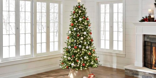 7.5-Foot Pre-Lit Color Changing Christmas Tree Only $79.98 at Home Depot (Regularly $229)