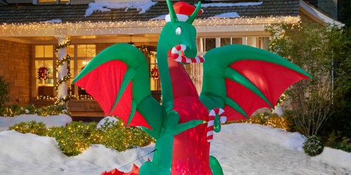 30% Off Christmas Inflatables at Home Depot + Free Shipping | Disney, Santa & More