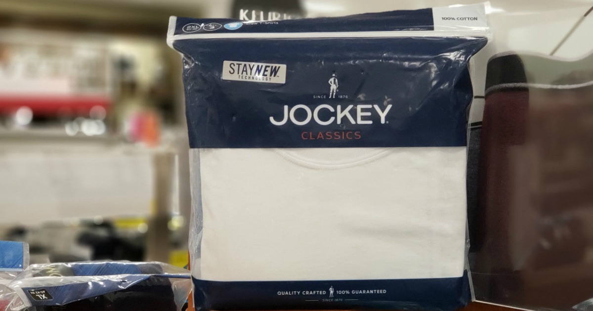 Jockey Men's TShirt 3Packs as Low as 13.99 Each Shipped at Kohl's