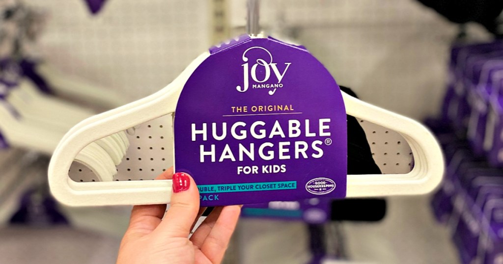 Joy Mangano Hangers for kids at Target