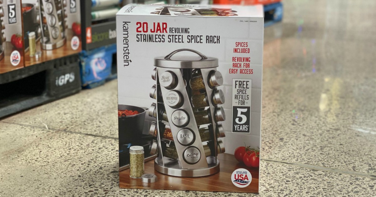 Orii 20 Jar Revolving Spice Rack