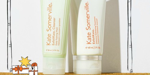 Kate Somerville Get Up & Glow 2-Piece Set + FREE Gift Only $38 Shipped ($137 Value)