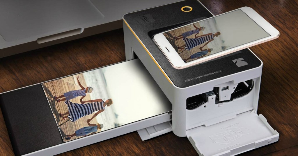 Kodak Instant Photo Printer on the table