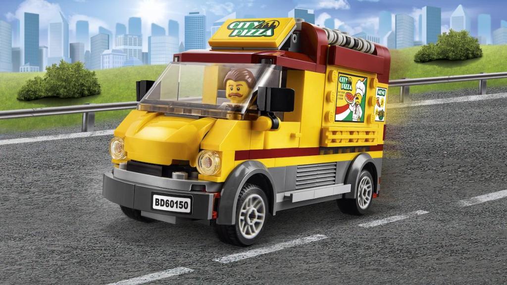 LEGO City Pizza van
