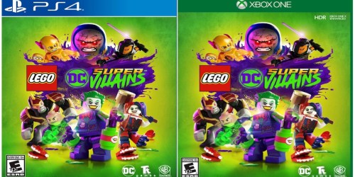LEGO DC Super-Villains Game for PS4 or XBOX ONE Only $15 at Amazon (Regularly $50)