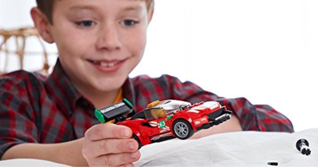 trap Quote Deformation LEGO Speed Champions Ferrari Building Kit Only $9.99 (Regularly $15) •  Hip2Save