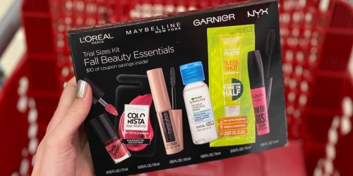 L’Oreal Paris Fall Beauty Essentials Trial Size Kit Only $4.99 Shipped at Target