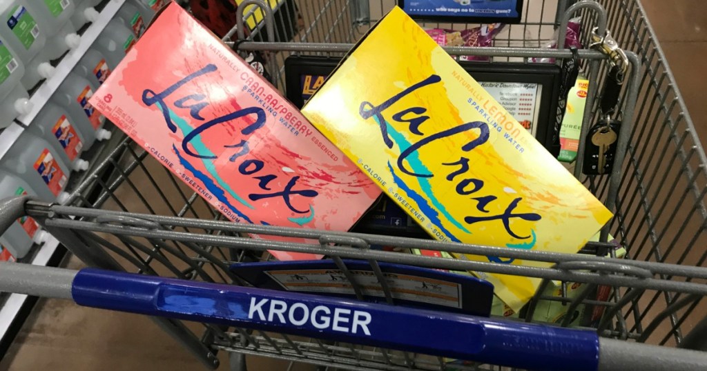 La Croix 8-packs at Kroger