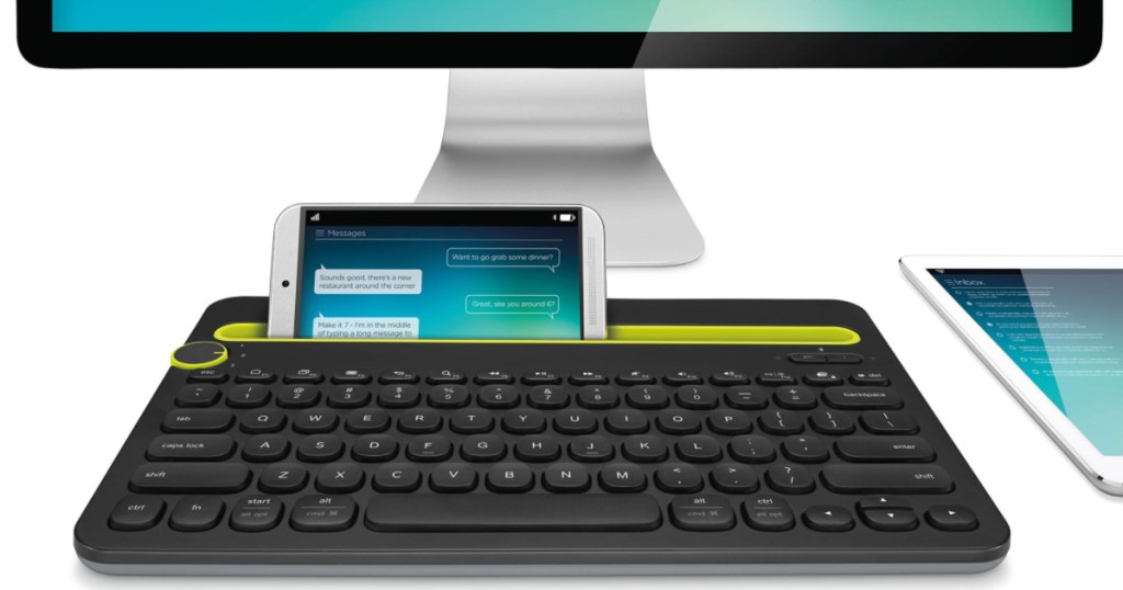 logitech bluetooth keyboard with smart phone