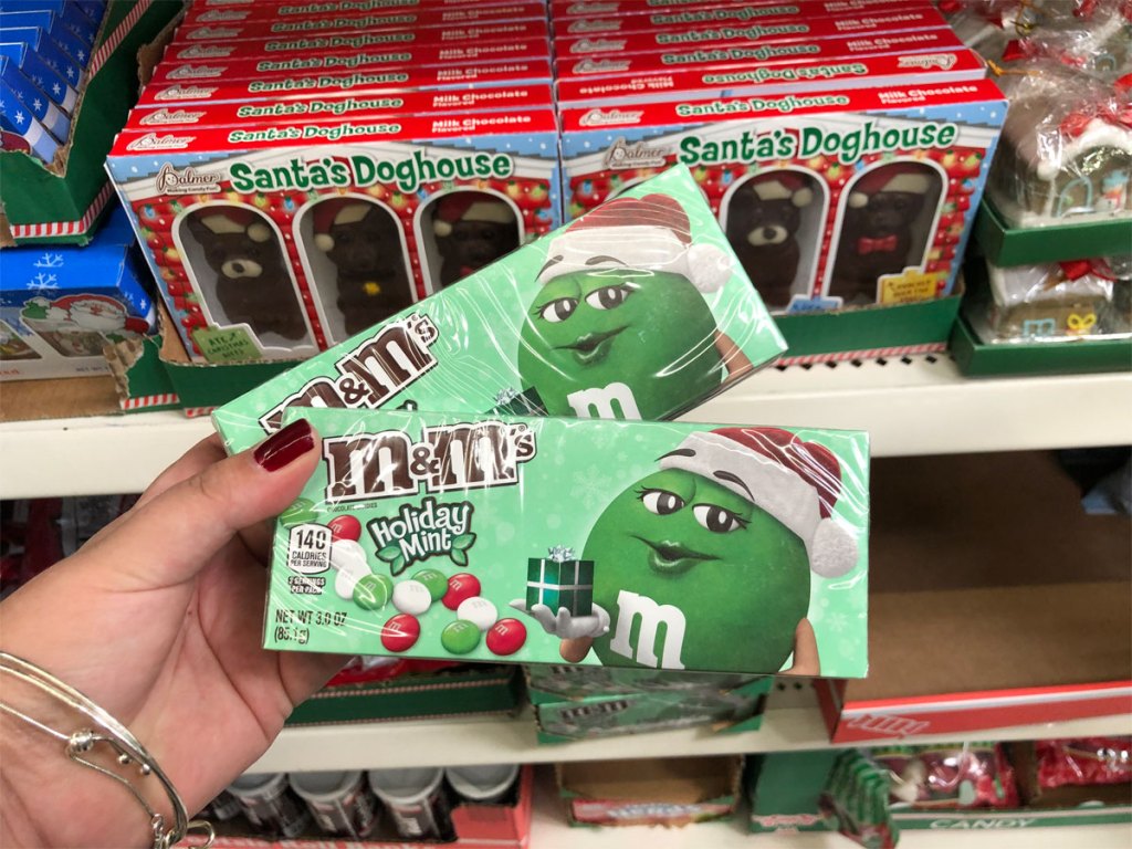 M&M's Holiday Mint Chocolate Candy