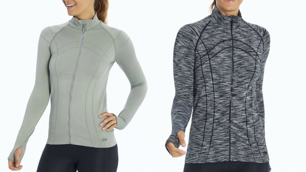 Marika Seamless Jackets in black or gray