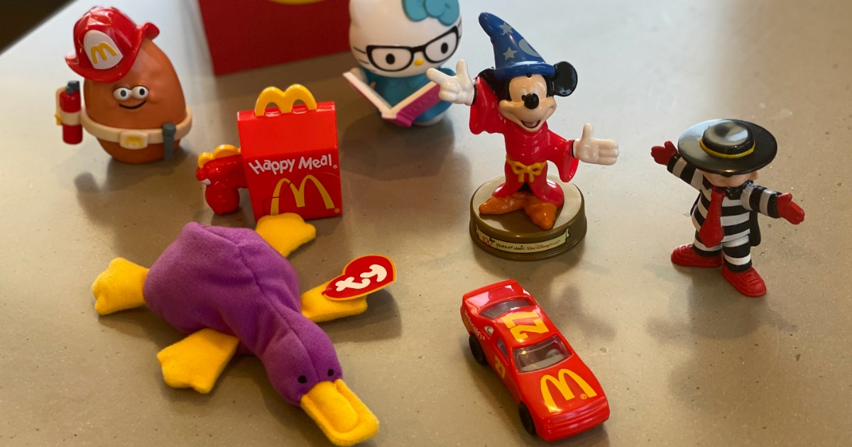 McDonald's Throwback Toys Now In Happy Meals Ends 11/11