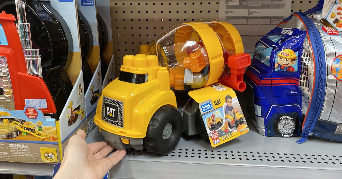 cat cement mixer toy