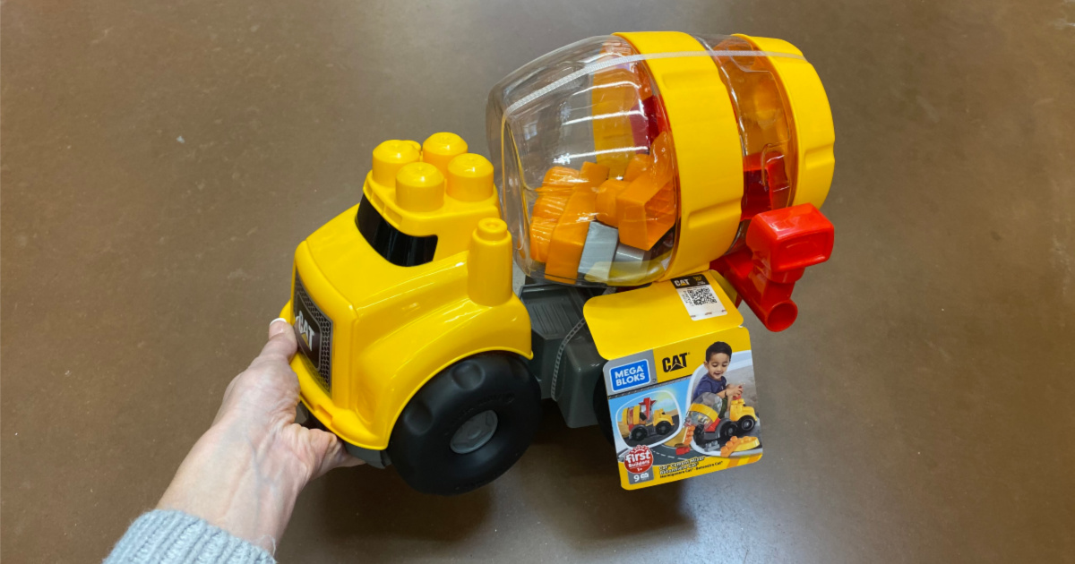 mega bloks cement truck