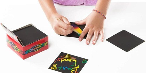 Melissa & Doug Scratch Art Box of Rainbow Mini Notes Only $3.99 at Amazon | Great Stocking Stuffer