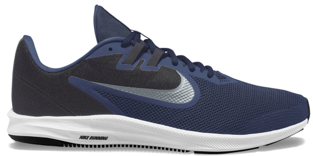 Men's Nike brand shoe in navy blue